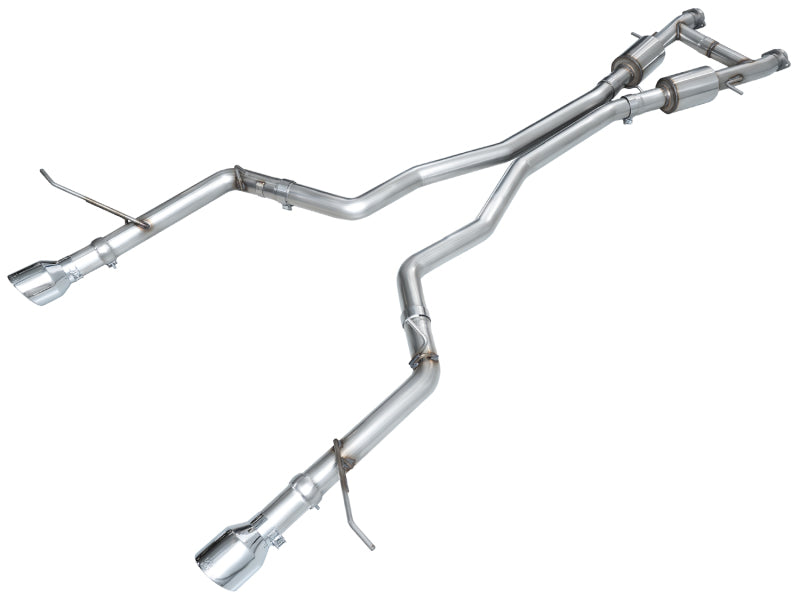 AWE Tuning 3020-32575 11-24 Dodge Durango 5.7L Track Edition Exhaust w/ Chrome Silver Tips