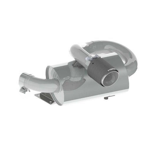 MBRP AT-9211PT 18-19 Can-Am Maverick Sport 1000R Slip On Exhaust Center Exit - Performance Series