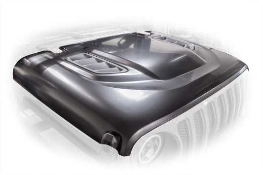 DV8 Offroad HDMBJL-TA 18+ Jeep JL Rubicon Replica Hood