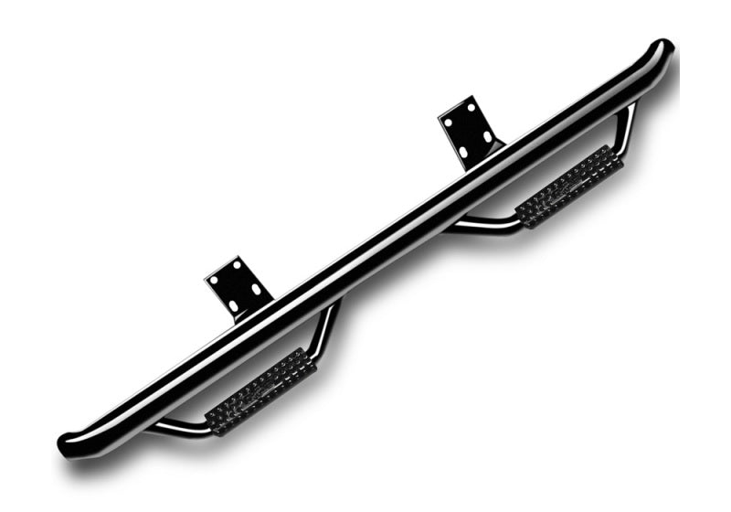 N-Fab N1678CC Nerf Step 16-17 Nissan Titan/Titan XD Crew Cab - Gloss Black - Cab Length - 3in