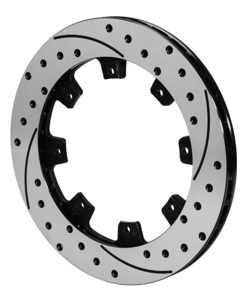 Wilwood 160-8496-BK Rotor-SRP36 SPC-37-RH-BLK-Drill 12.00 x .810 - 8 on 7.00in