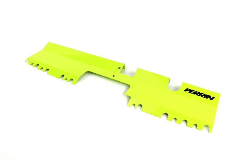 Perrin Performance PSP-ENG-512-2NY PERRIN 15-21 Subaru WRX/STI Radiator Shroud (Without OEM Intake Scoop) - Neon Yellow