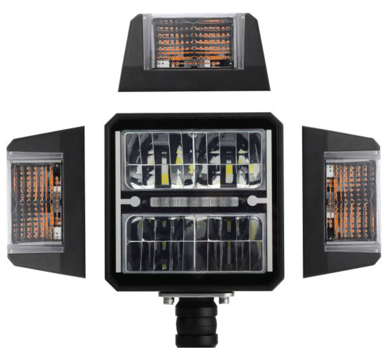 ORACLE Lighting 2914-001 Oracle Lighting Multifunction LED Plow Headlight with Heated Lens 5700K