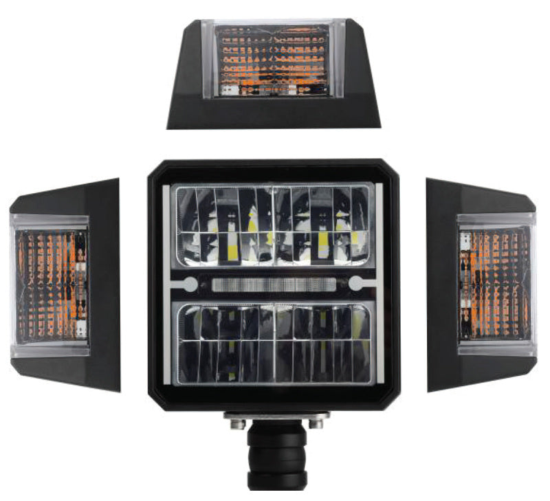 ORACLE Lighting 2914-001 Oracle Lighting Multifunction LED Plow Headlight with Heated Lens 5700K