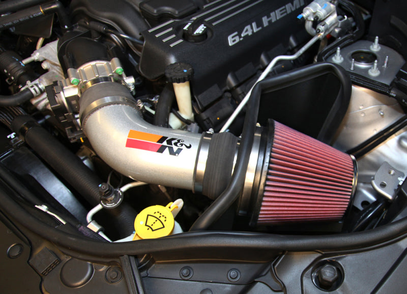 K&N Engineering 77-1567KS K&N 12-15 Jeep Grand Cherokee SRT 8 6.4L V8 High Flow Performance Intake Kit