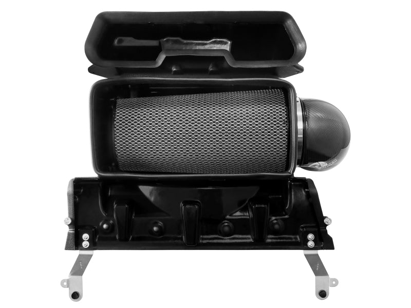 aFe 57-10022K 21-23 RAM 1500 TRX Track Series Carbon Fiber Cold Air Intake System w/ Pro 5R Filter