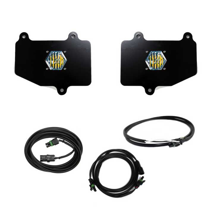 Baja Designs 447652UP 18+ Jeep Wrangler JT Dual S1 Reverse Kit w/ Upfitter
