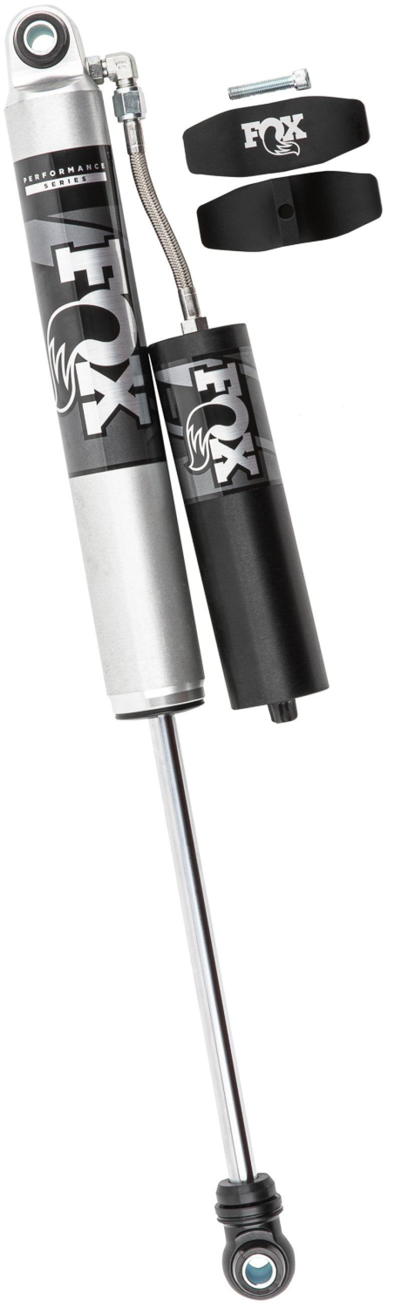 FOX 985-24-243 Fox 20+ GM 2500/3500 HD 2.0 Performance Series Smooth Body Reservoir Rear Shock 0-1in Lift
