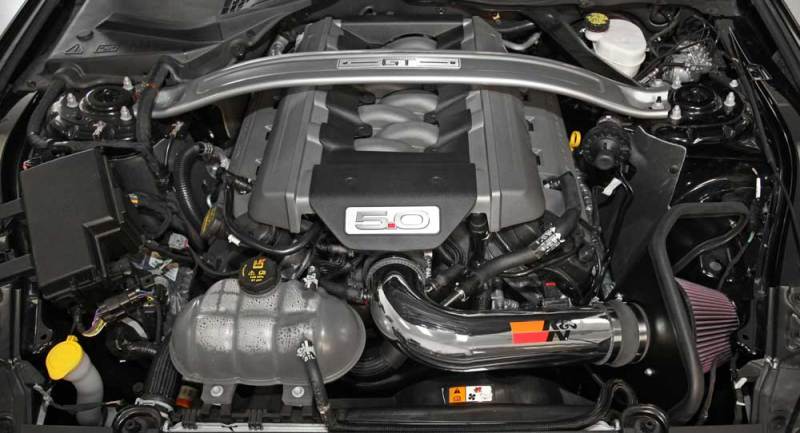 K&N Engineering 69-3535TP K&N 2015 Ford Mustang GT 5.0L V8 Typhoon Intake Kit