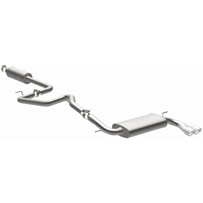 Magnaflow 15072 MagnaFlow 12 Ford Focus L4 2.0L HB Single Straight P/S Rear Exit Stainless Cat Back Perf Exhaust