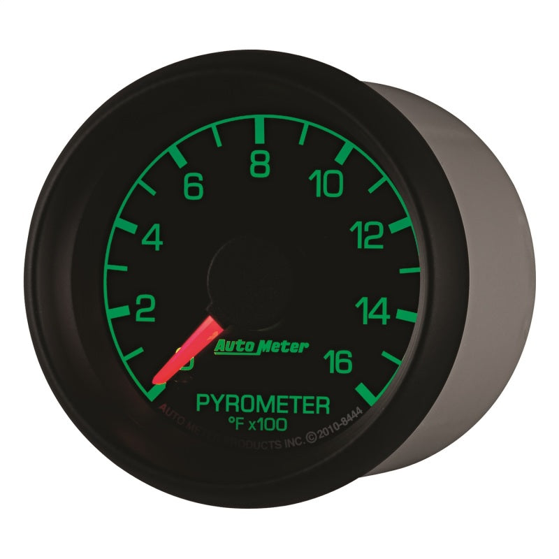 AutoMeter 8444 Autometer Factory Match Ford 52.4mm Full Sweep Electronic 0-1600 Deg F EGT/Pyrometer Gauge