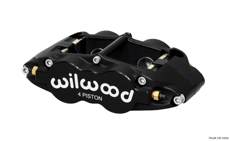 Wilwood 120-13234 Caliper-Forged Superlite 4R 1.12/1.12in Pistons 0.81in Disc