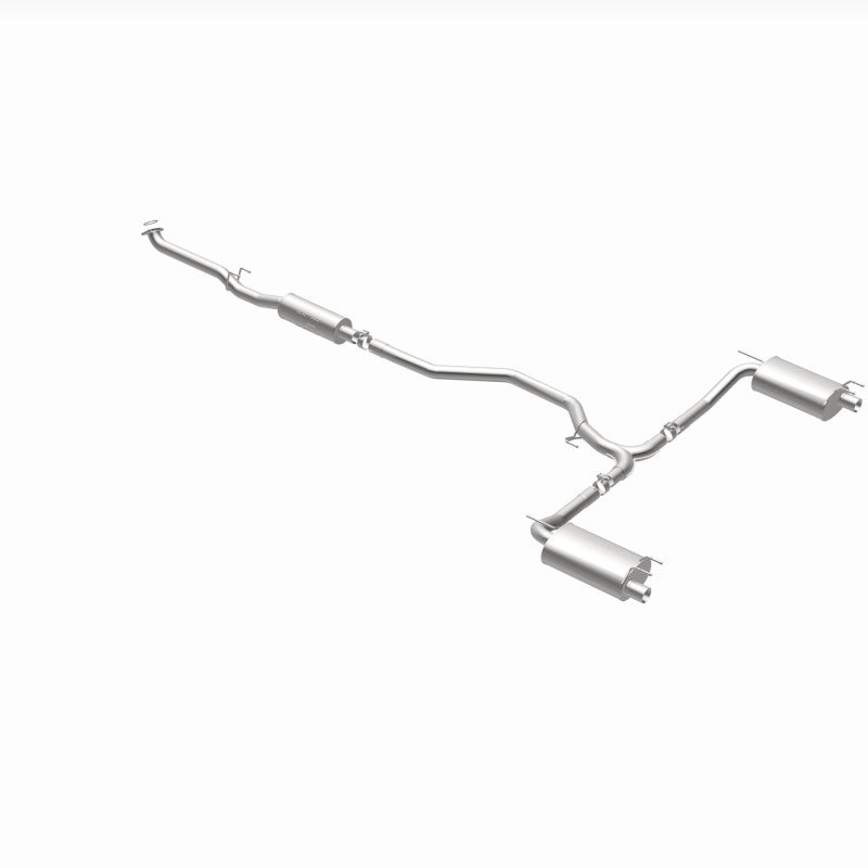 Magnaflow 19393 MagnaFlow CatBack 2018 Honda Accord L4 2.0LGAS 2.5in Dual Outlet Stainless Street Series Exhaust