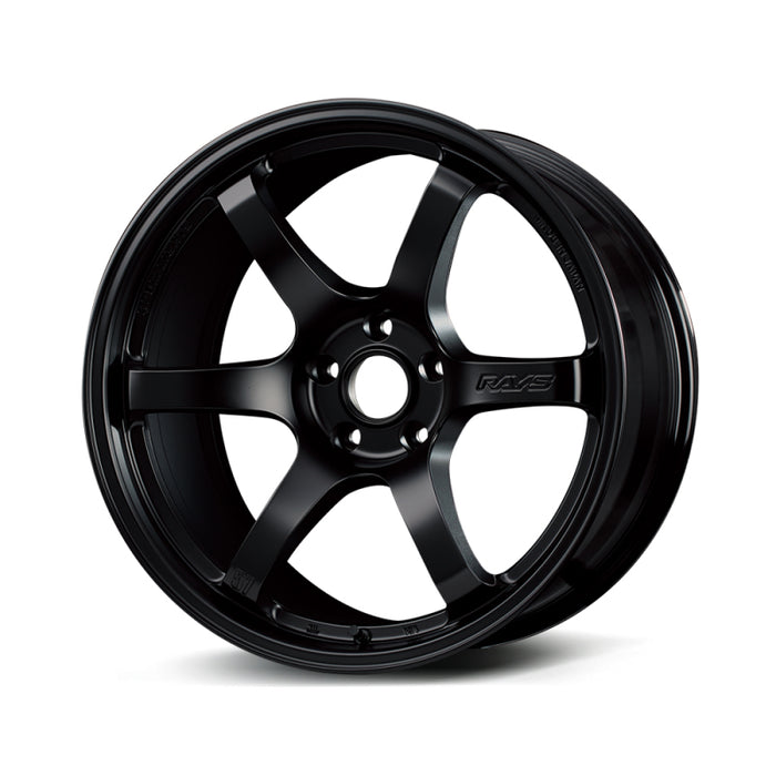 Gram Lights WGI425EH 57DR 19x9.5 +25 5-114.3 Semi Gloss Black Wheel