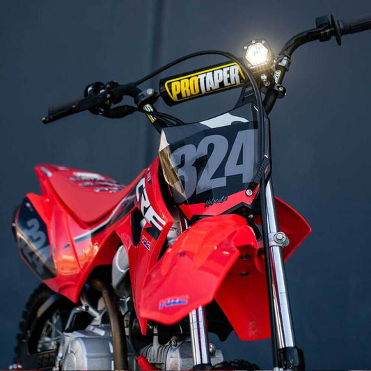 Baja Designs 387002 S1 Wide Cornering Electric Start Pit Bike LED Light