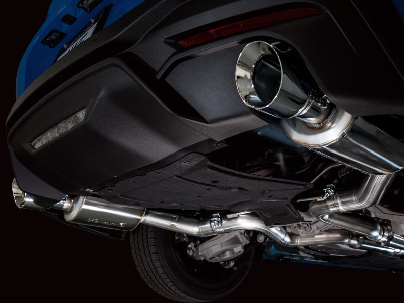 AWE Tuning 3015-32650 AWE 2024 Ford Mustang GT Fastback S650 RWD Touring Catback Exhaust w/ Dual Chrome Silver Tips