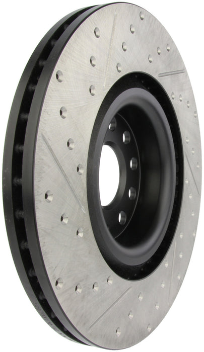 Stoptech 127.33112L StopTech 09 VW Passat CC / 06-09 Passat Slotted & Drilled Left Front Rotor