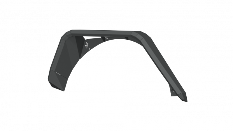 Road Armor 518AFRWB 18-21 Jeep Wrangler JL Stealth Wide Rear Fender Flare Body Armor - Tex Blk