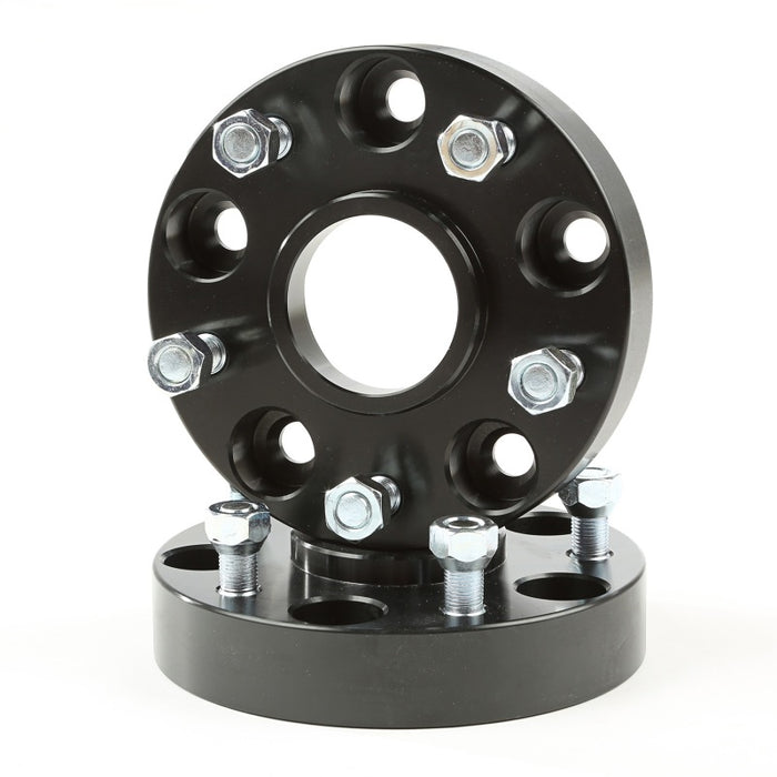 Rugged Ridge 15201.14 Wheel Spacers 1.25 Inch 5 x 5in 99-04 WJ 07-18 Jeep Wrangler JK