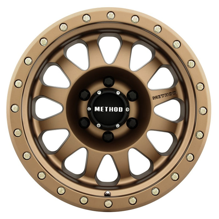 Method Wheels MR30478560900 Method MR304 Double Standard 17x8.5 0mm Offset 6x5.5 108mm CB Method Bronze Wheel