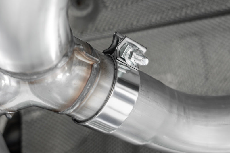 MBRP S45003CF 17-21 BMW M240I 3.0L 3in Axle Back Dual Rear Exit w/ T304 SS Carbon Fiber Tips (Street Version)