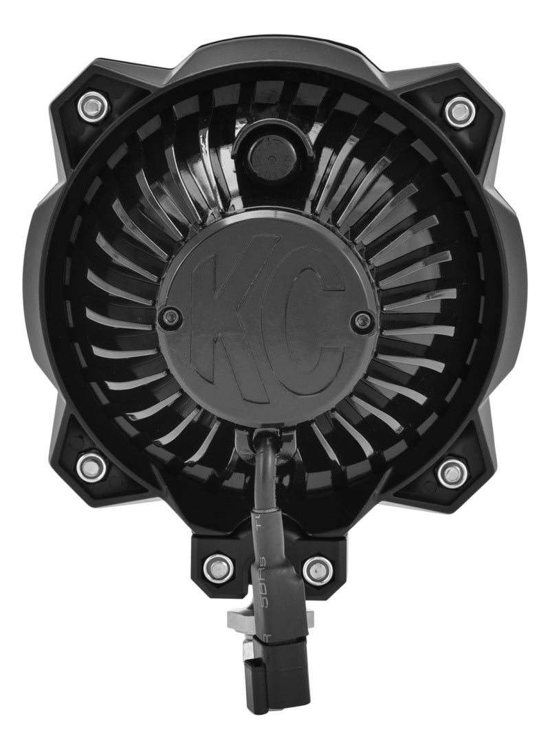 KC HiLiTES 91305 6in. Pro6 Gravity LED Light 20w Single Mount Wide-40 Beam (Pair Pack System)