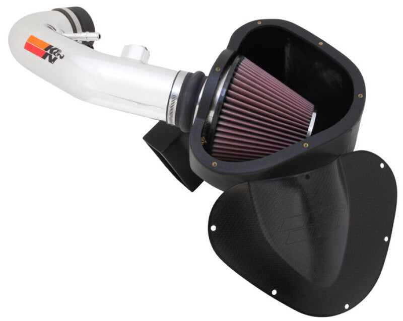 K&N Engineering 69-3527TP K&N 11-13 Ford Mustang GT 5.0L V8 Typhoon Performance Intake