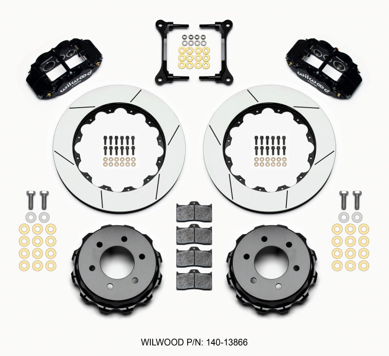 Wilwood 140-13866 Narrow Superlite 4R RearTruck Kit 14.25in 2012-Up Ford F150 (6 lug)