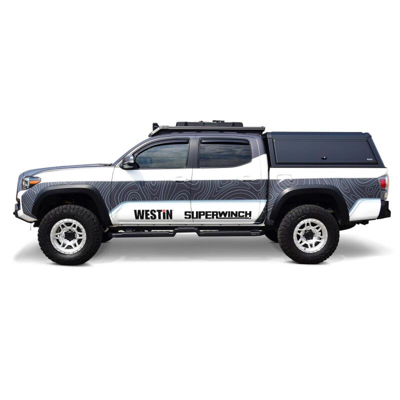 Westin 55-32775 05-23 Toyota Tacoma DC HDX Running Boards - Tex. Blk