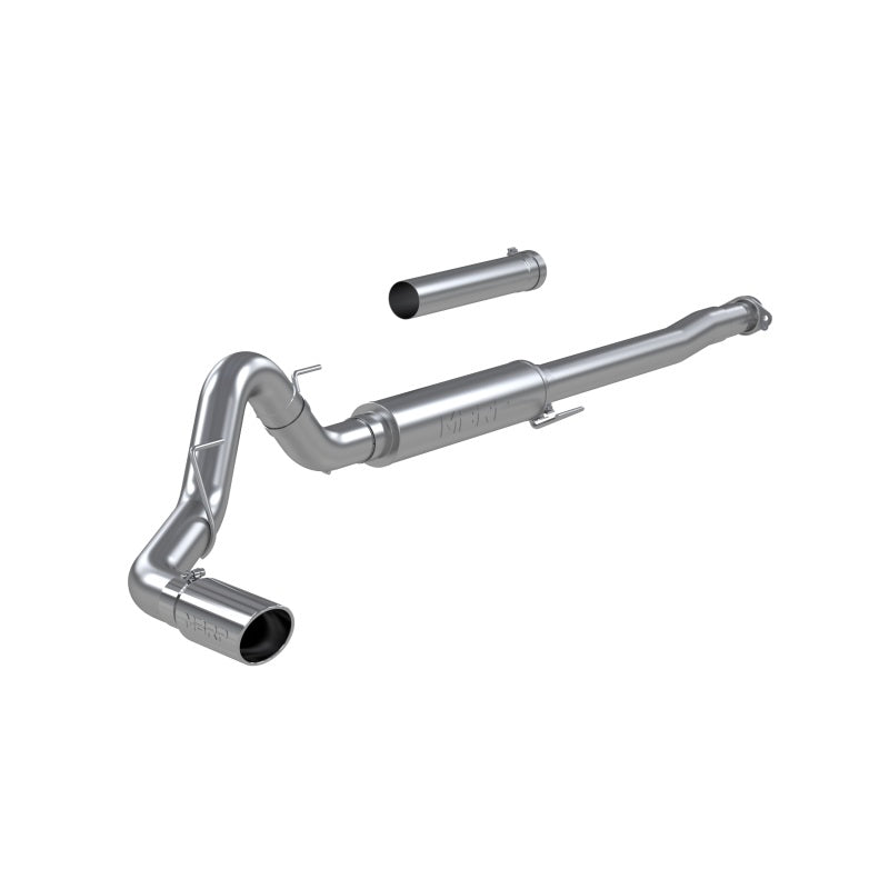MBRP S5209409 2021+ Ford F150 2.7L/3.5L/5.0L 4in T409 Stainless Steel Cat-Back - RACE VERSION
