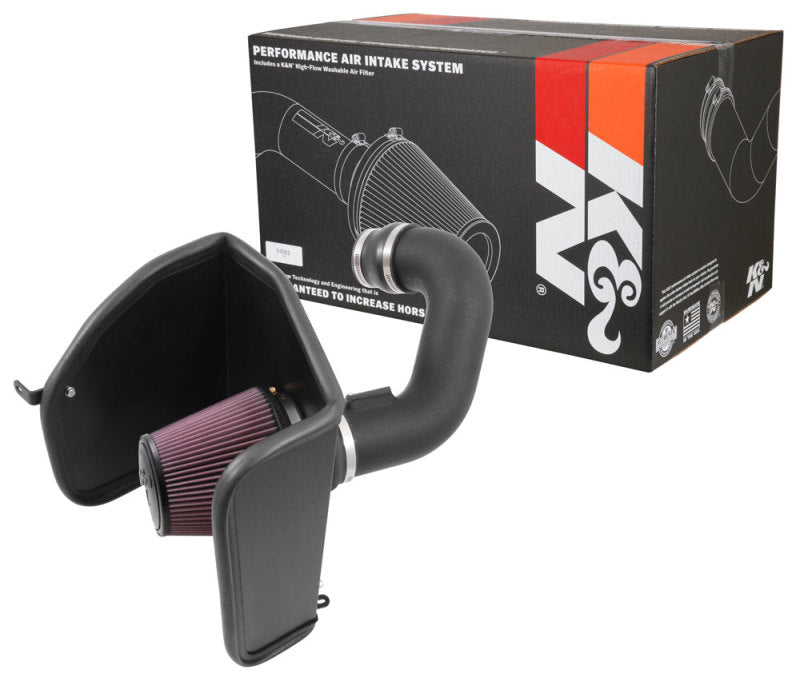 K&N Engineering 57-3088 K&N 15-16 CHEVROLET COLORADO V6 3.6L FI Performance Air Intake System