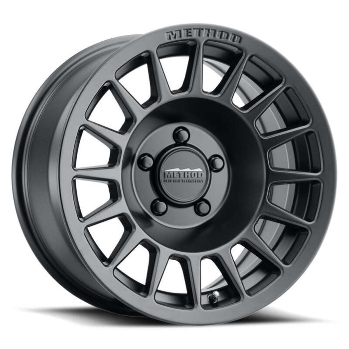 Method Wheels MR70789087518 Method MR707 Bead Grip 18x9 +18mm Offset 8x170 BP 130.81mm CB 5.7in BS Matte Black Wheel