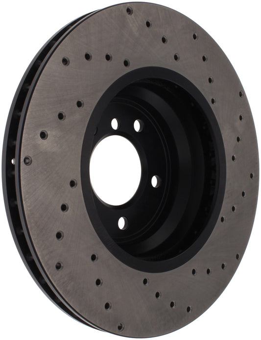 Stoptech 128.34093R StopTech 07-10 BMW 335i Cross Drilled Right Front Rotor