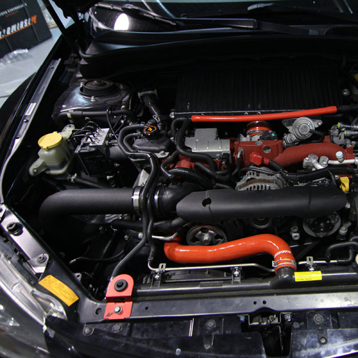 Mishimoto MMAI-STI-08WBK 08+ Subaru WRX/STi Performance Cold Air Intake Kit - Wrinkle Black