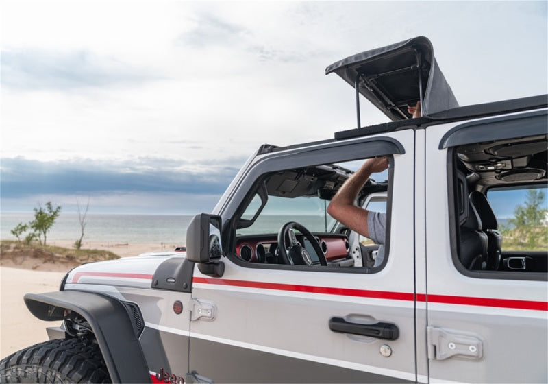 Rampage 139035 20-22 Jeep Gladiator Trailview Fastback - Black Diamond