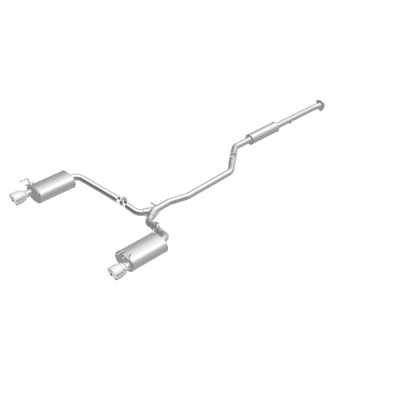 Magnaflow 19181 MagnaFlow Sys C/B 2015 Honda Accord 3.5L V6 2.5in SS Dual Split Rear Polished 4.5 Tip