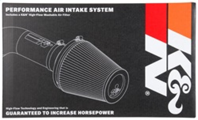 K&N Engineering 57-2594 K&N 15-17 Ford Mustang 3.7L V6 F/I Performance Intake Kit