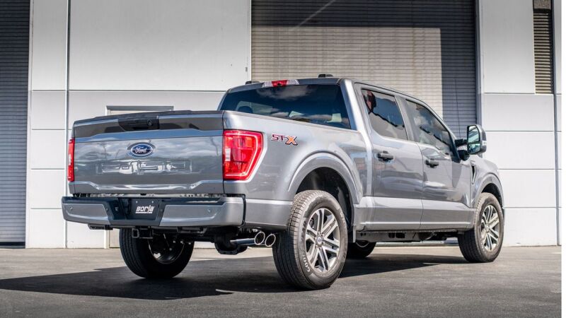 Borla 140875 F-150 2021 5.0L 4dr CC SB EC STB Lariat/KR/Platinum/LTD 3/2.25 DSE Cat-Back ATAK CHR Tips