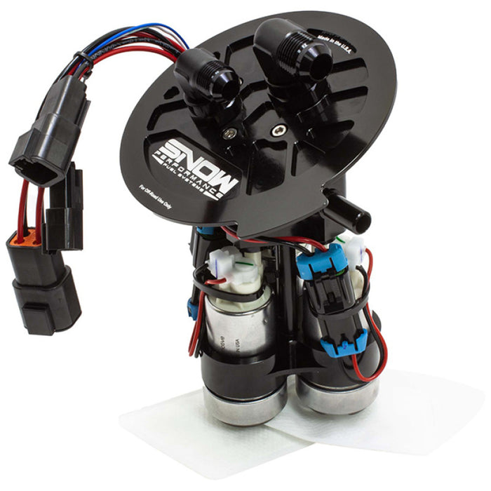 Snow Performance SNF-52601R Snow 2011+ Ford Mustang Fuel Hat Race Version (3 Pump 3-285 )