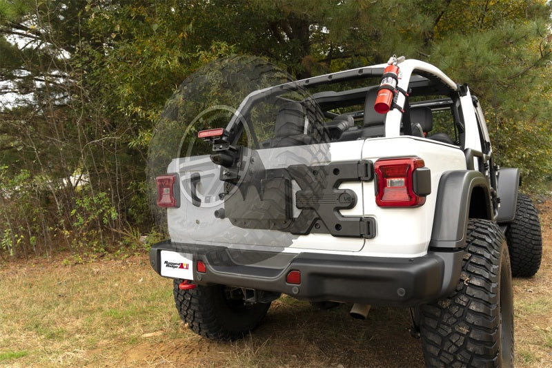 Rugged Ridge 11546.57 Spartacus HD Tire Carrier Wheel Mount 18-20 Jeep Wrangler JL