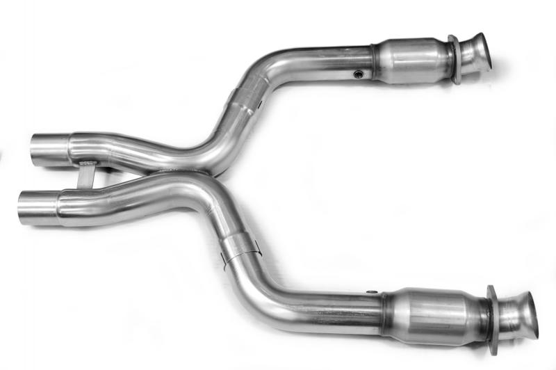 Kooks Headers 11413200 Kooks 11-14 Ford Mustang GT 5.0L 4V 3in x 2 3/4in OEM Cat X Pipe Kooks HDR Req