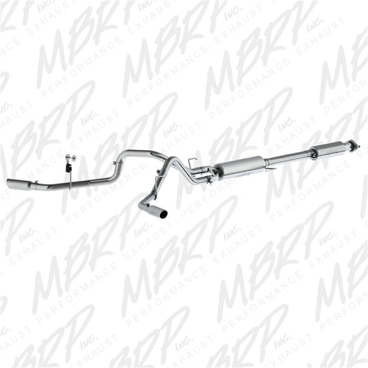 MBRP S5257AL 2015 Ford F-150 5.0L 3in Cat Back Dual Split Side Exit AL Exhaust System