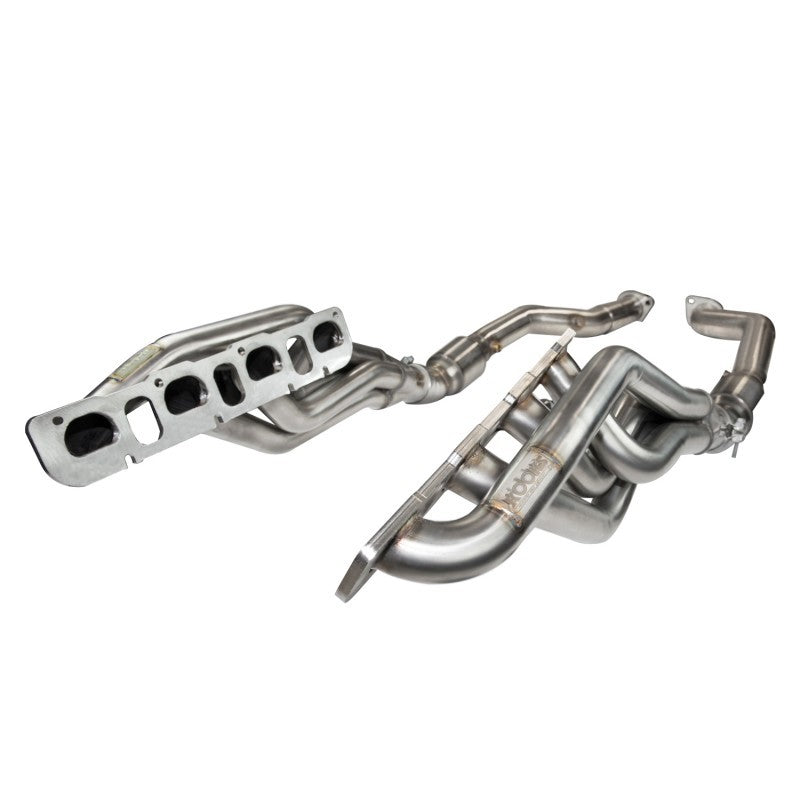 Kooks Headers 3410H431 Kooks 12+ Jeep Grand Cherokee 6.4L 1-7/8in x 3in SS Longtube Headers w/Green Catted Connection Pipes