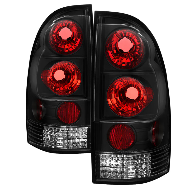SPYDER 5007896 Spyder Toyota Tacoma 05-15 Euro Style Tail Lights Black ALT-YD-TT05-BK