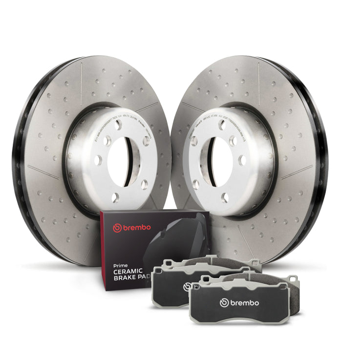 Brembo OE KT00711 12-15 BMW 328i/14-15 428i Rear Disc Brake Kit