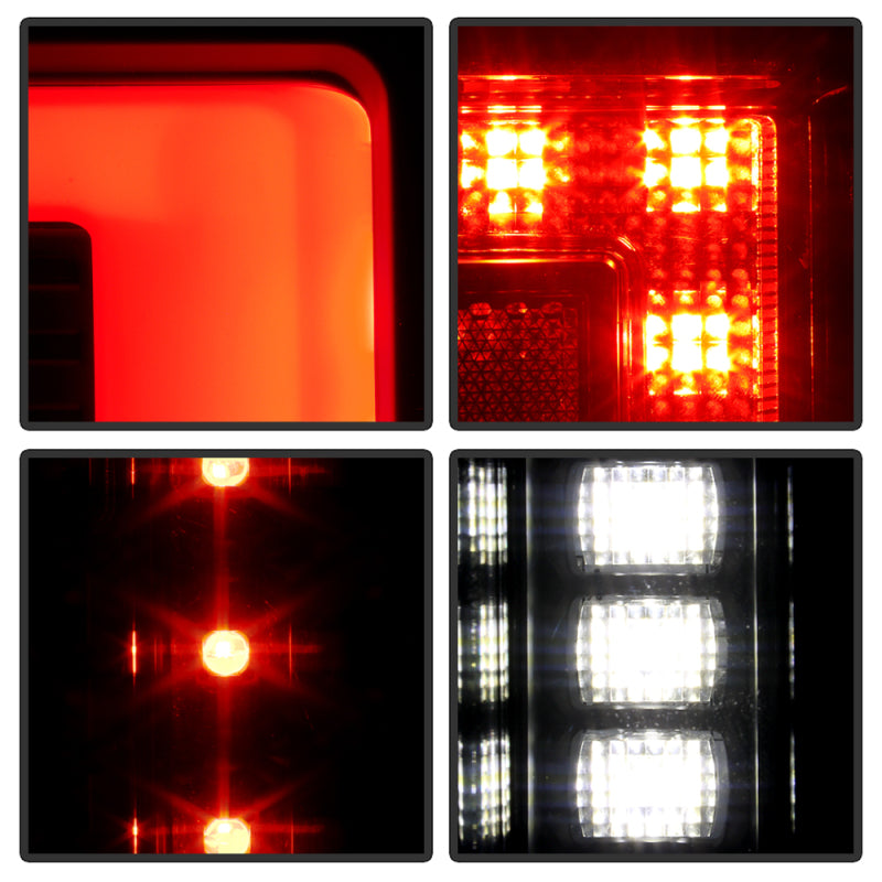 SPYDER 5088642 Spyder Apex 20-21 Ford F250 SD (LED Model Only) LED Tail Lights - Black (ALT-YD-FS20LEDBS-LED-BK)