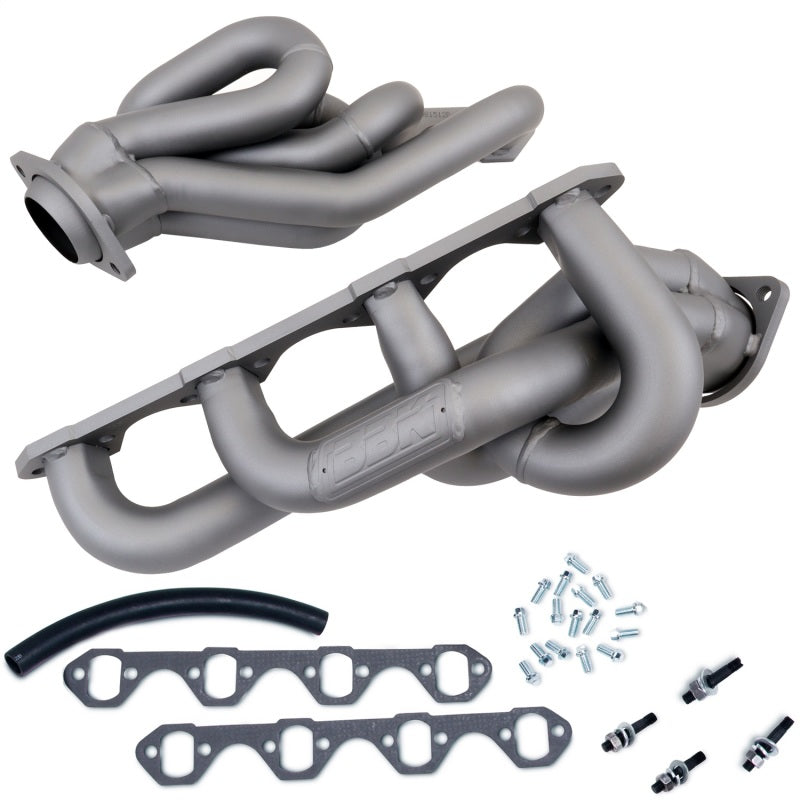 BBK 1512 86-93 Mustang 5.0 Shorty Tuned Length Exhaust Headers - 1-5/8 Titanium Ceramic