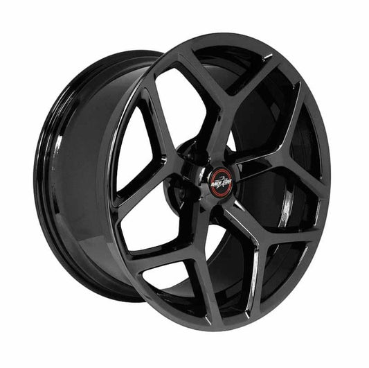 Race Star 93-770847B 93 Truck Star 17x7 6x5.50BC 4.00BS Direct Drill Gloss Black Wheel
