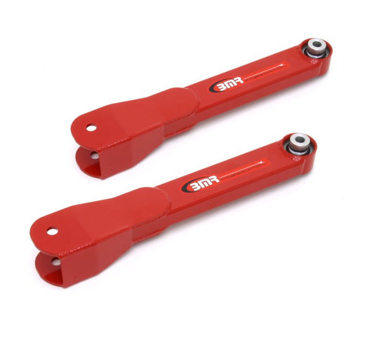 BMR Suspension TCA027R BMR 10-15 5th Gen Camaro Rear Non-Adj. Trailing Arms w/ Spherical Bearings - Red