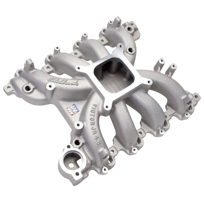 Edelbrock 28385 Victor Jr Ford EFI for 4 6L Engines Manifold Only